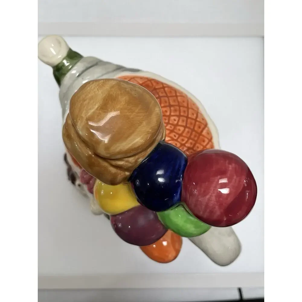 Vintage Takahashi San Fransico Teapot Pitcher. Rare with Green & Balloons. Mint!